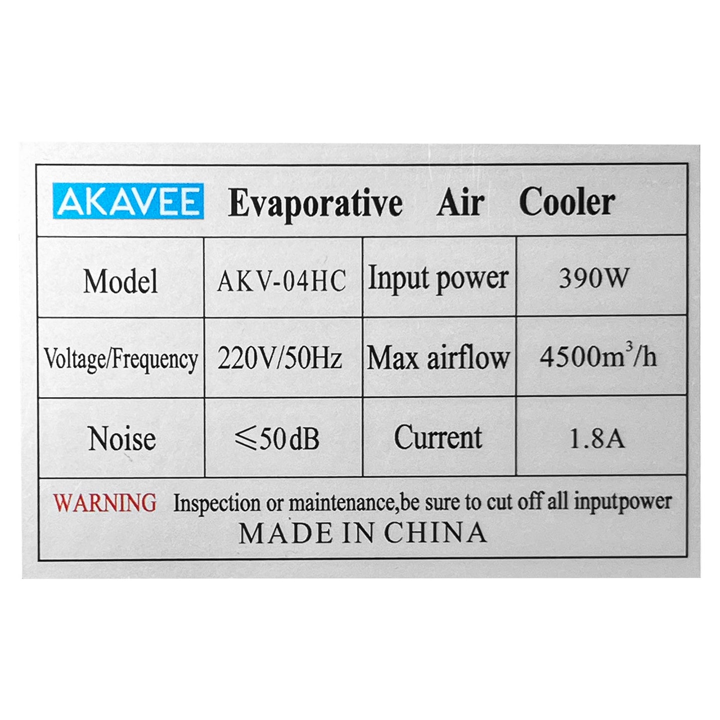 Air Cooler (50L)