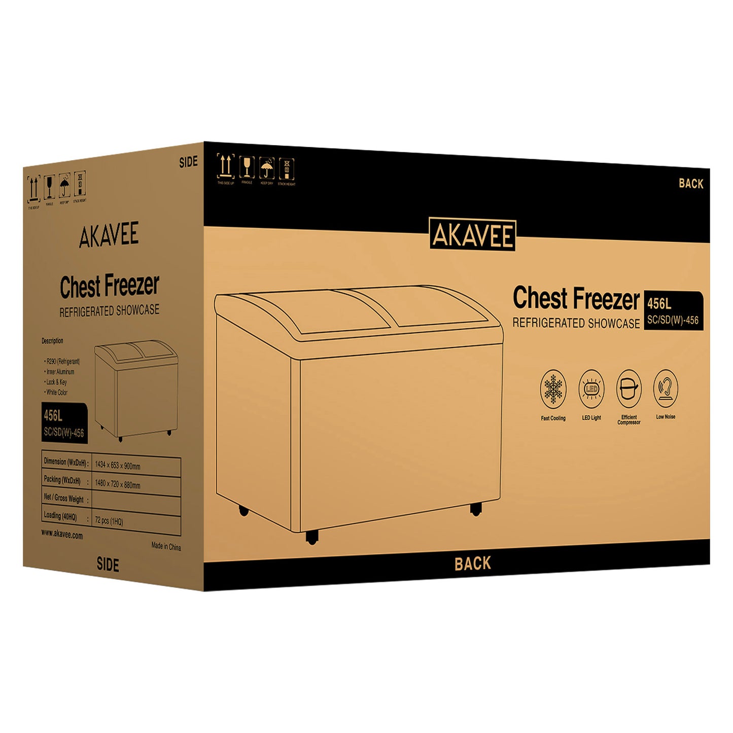 Chest Freezer (456L)