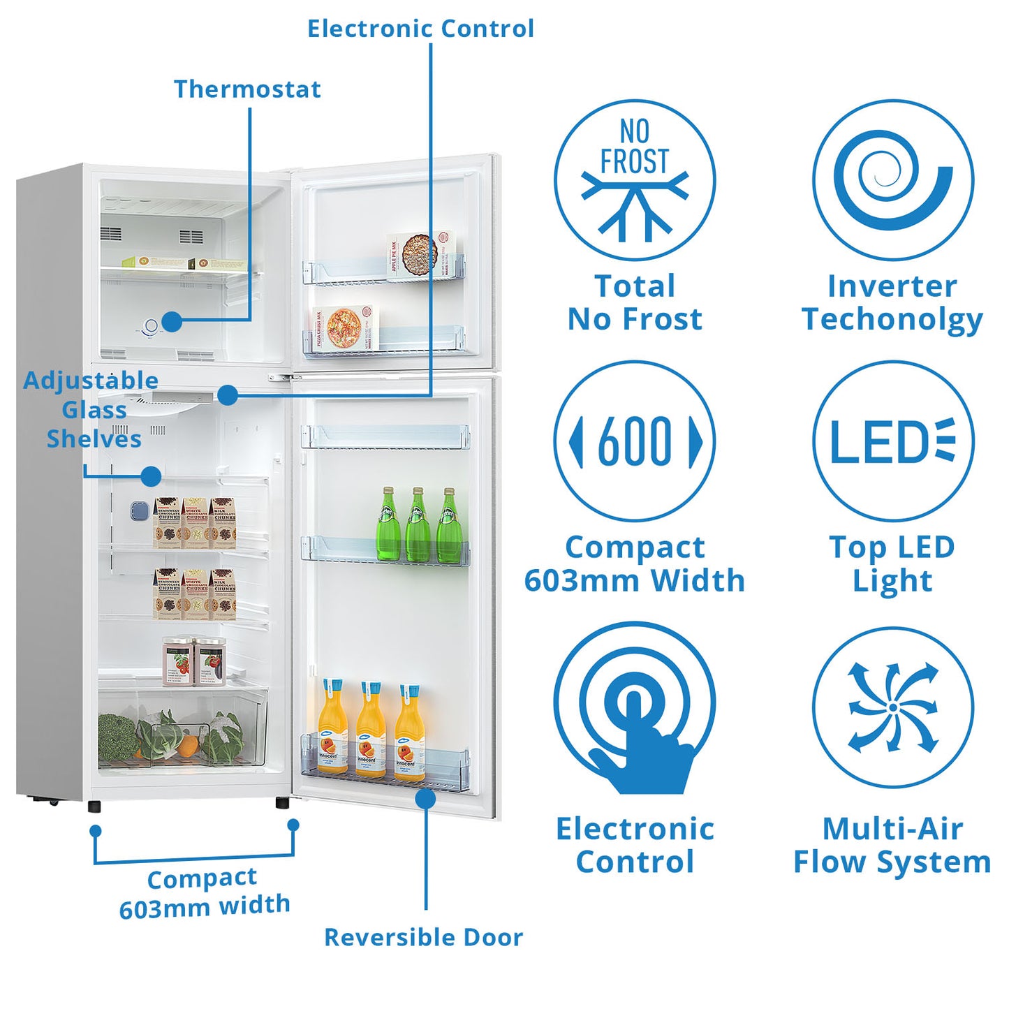 Refrigerator (332L) | Inverter