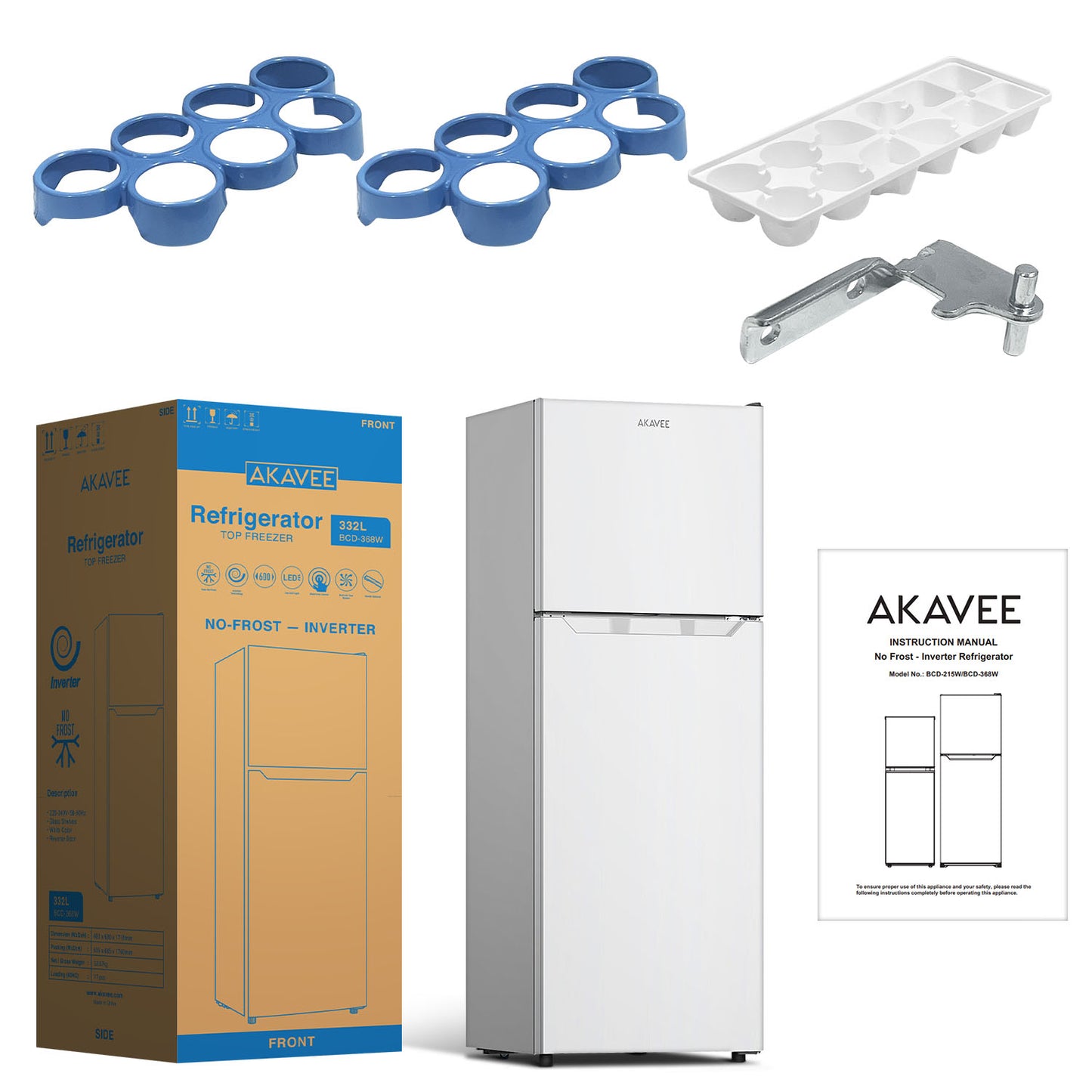 Refrigerator (332L) | Inverter