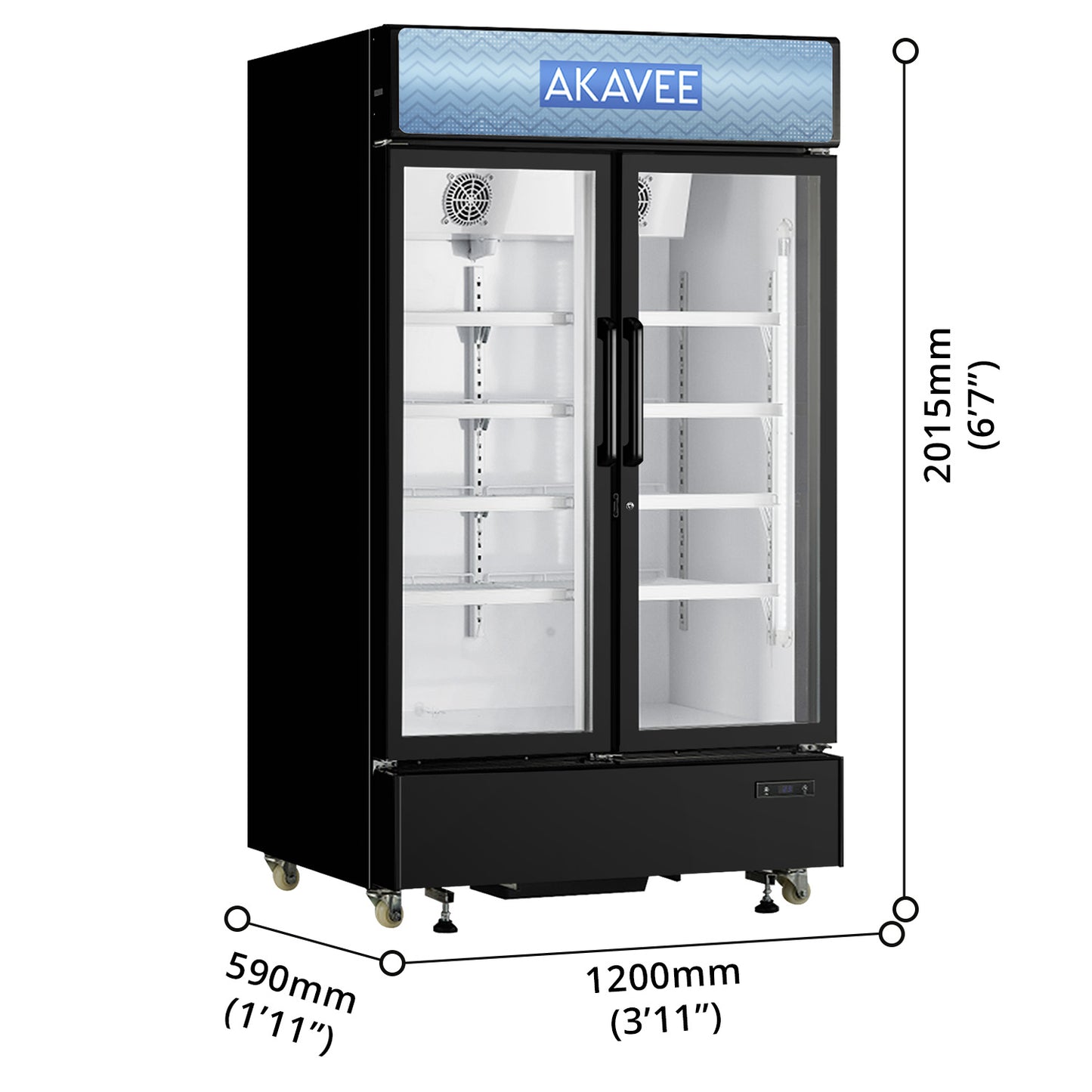 Upright Showcase (730L)