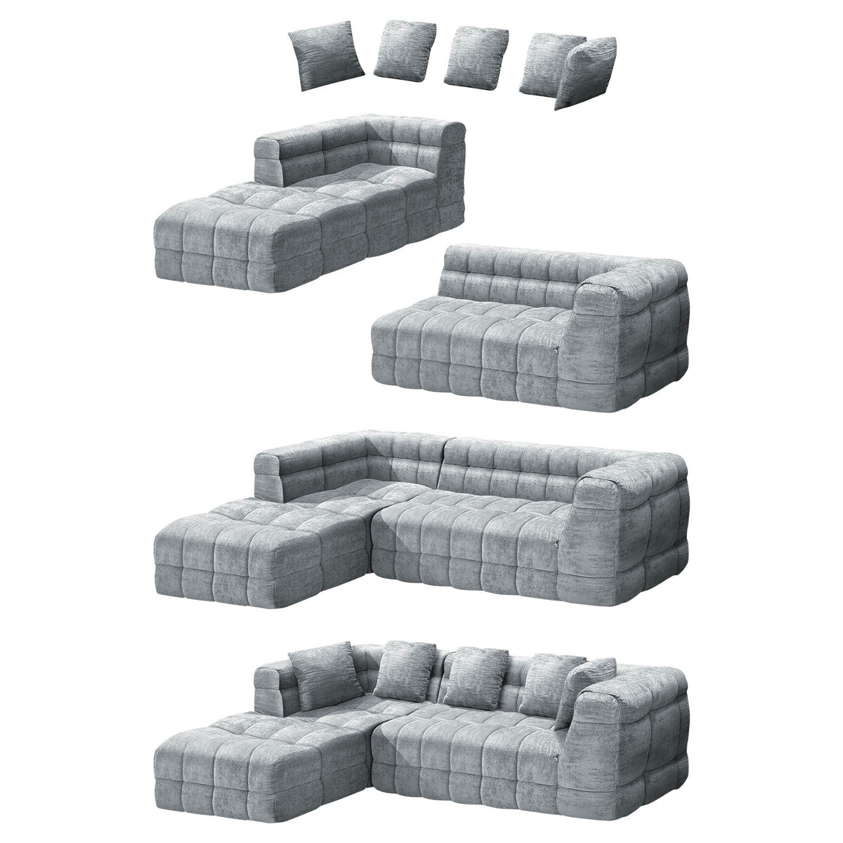 Corner Sofa (Left-Side)