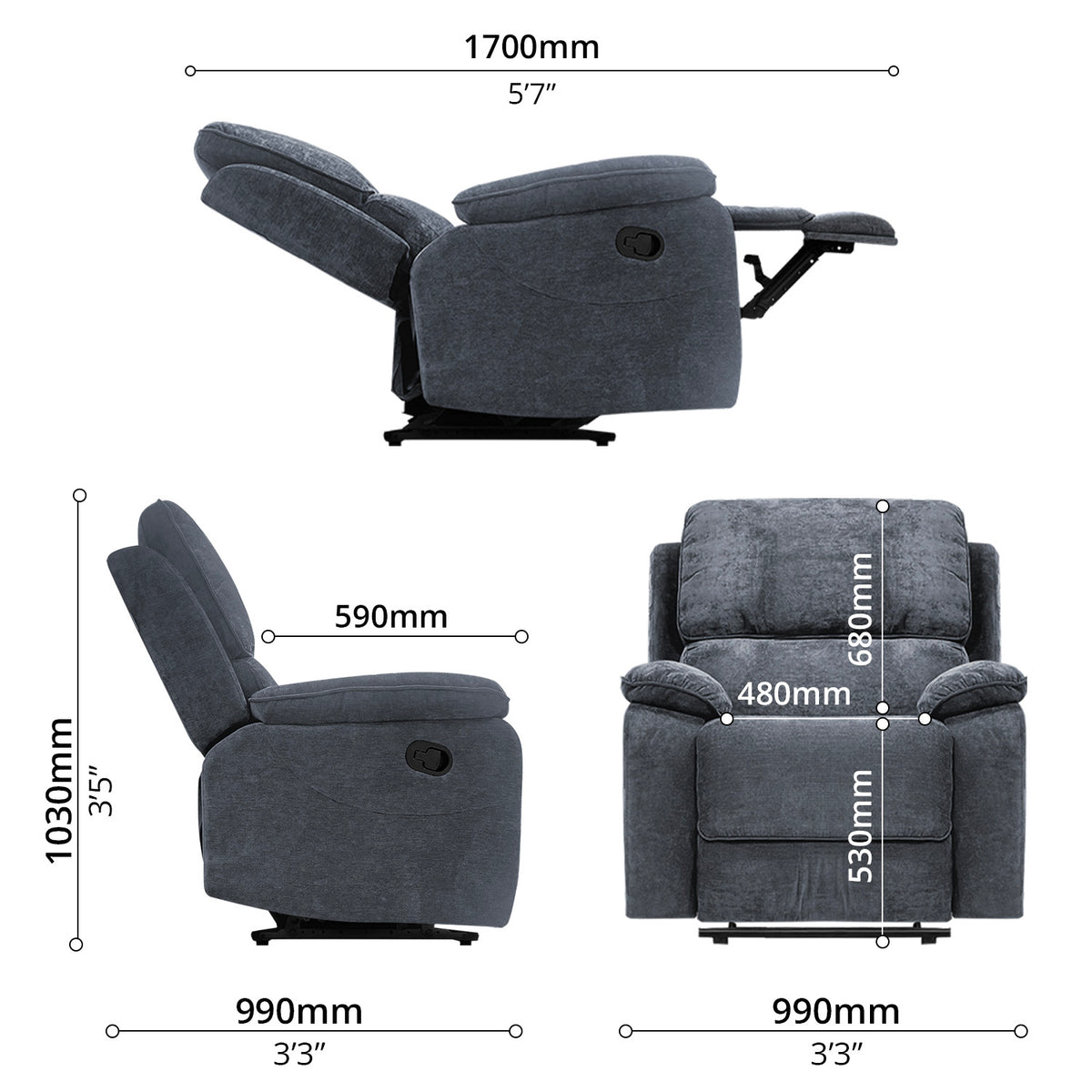 Recliner Set