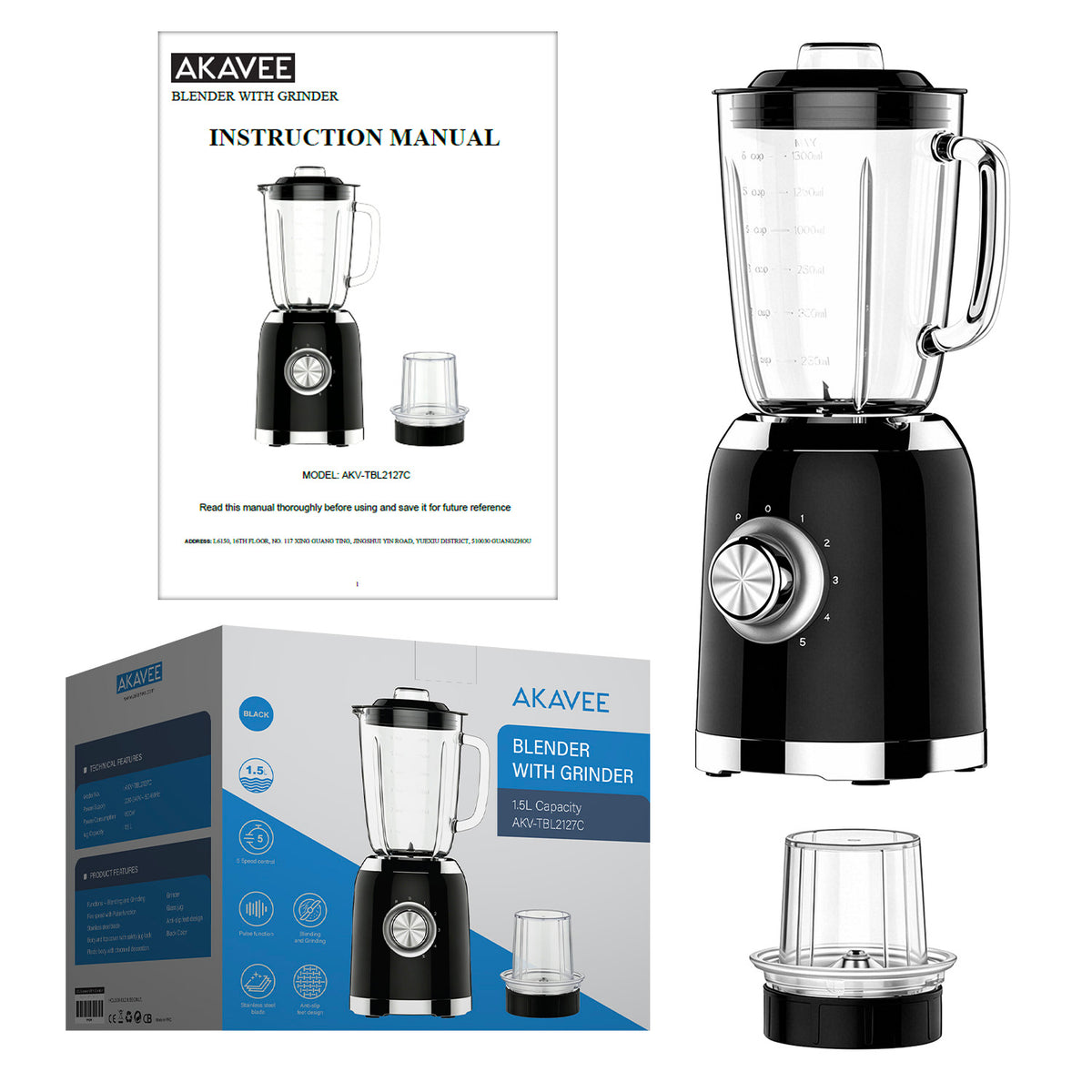 Blender with Grinder