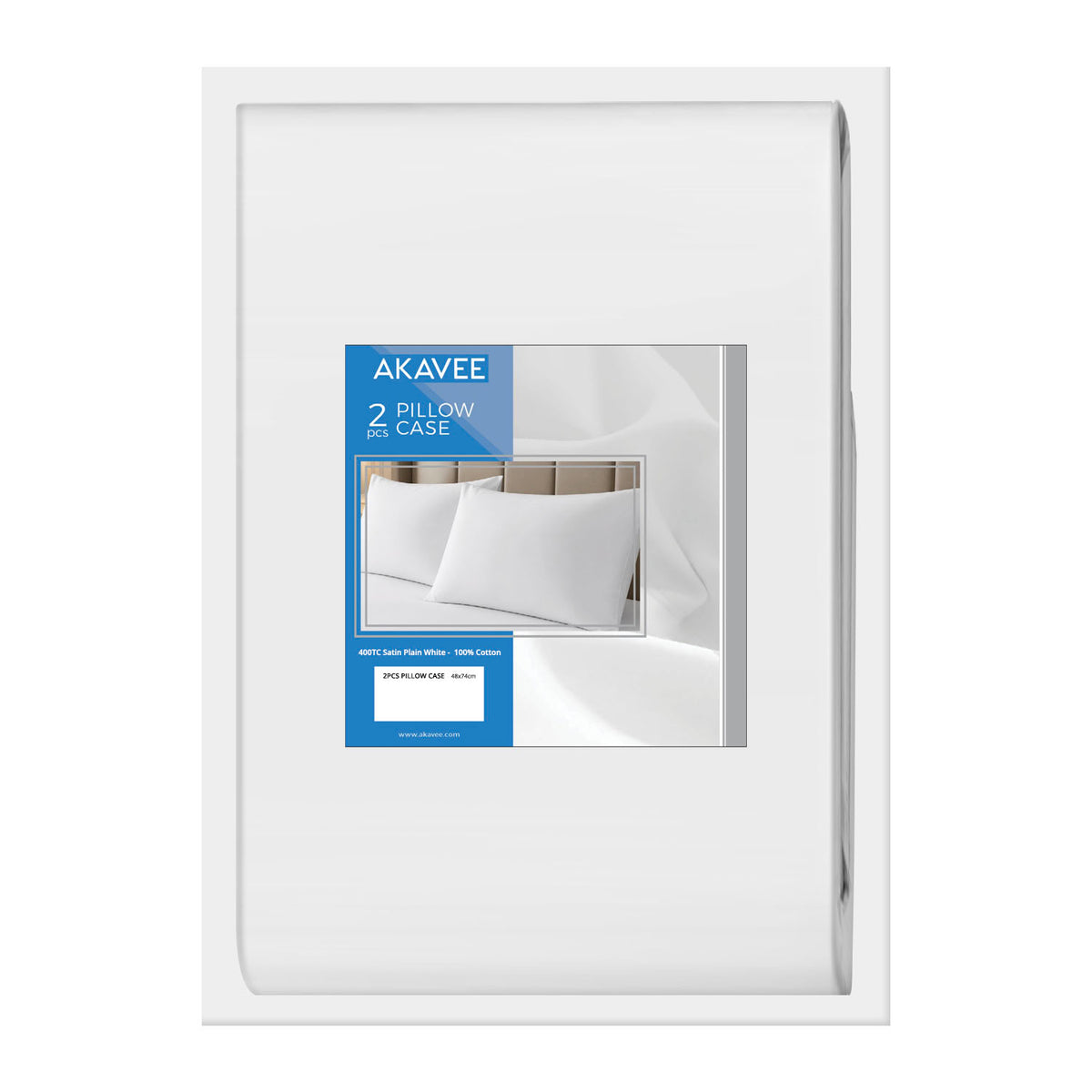 Pillow Cover | 400TC (48 x 74cm)