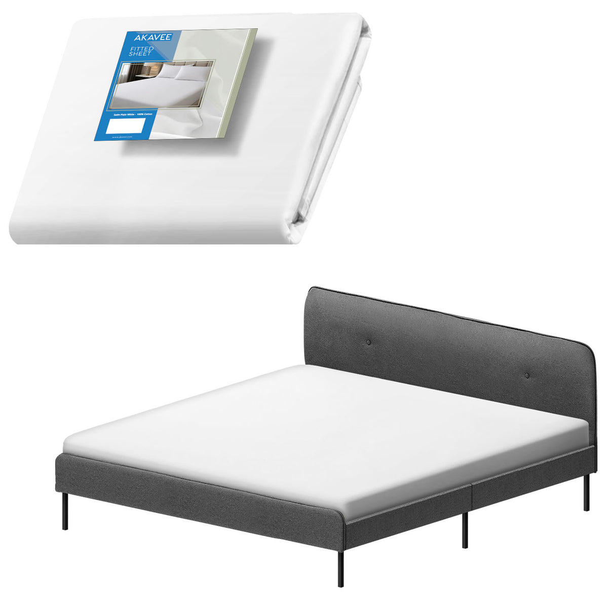 Fitted Sheet | 400TC (King)