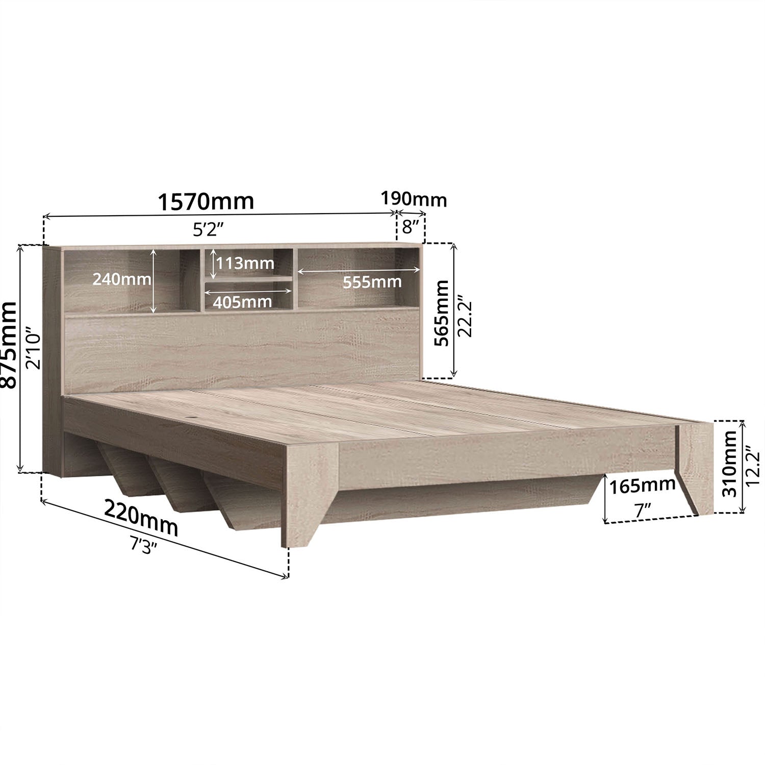 Queen Bed