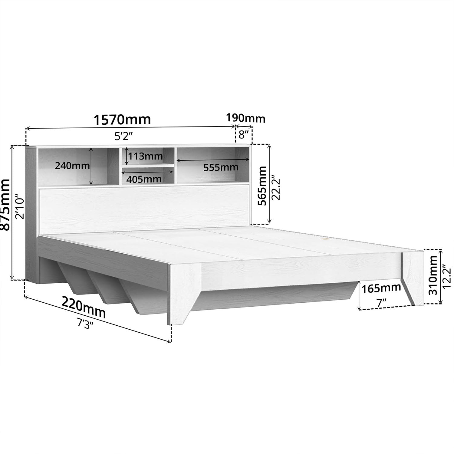 Queen Bed