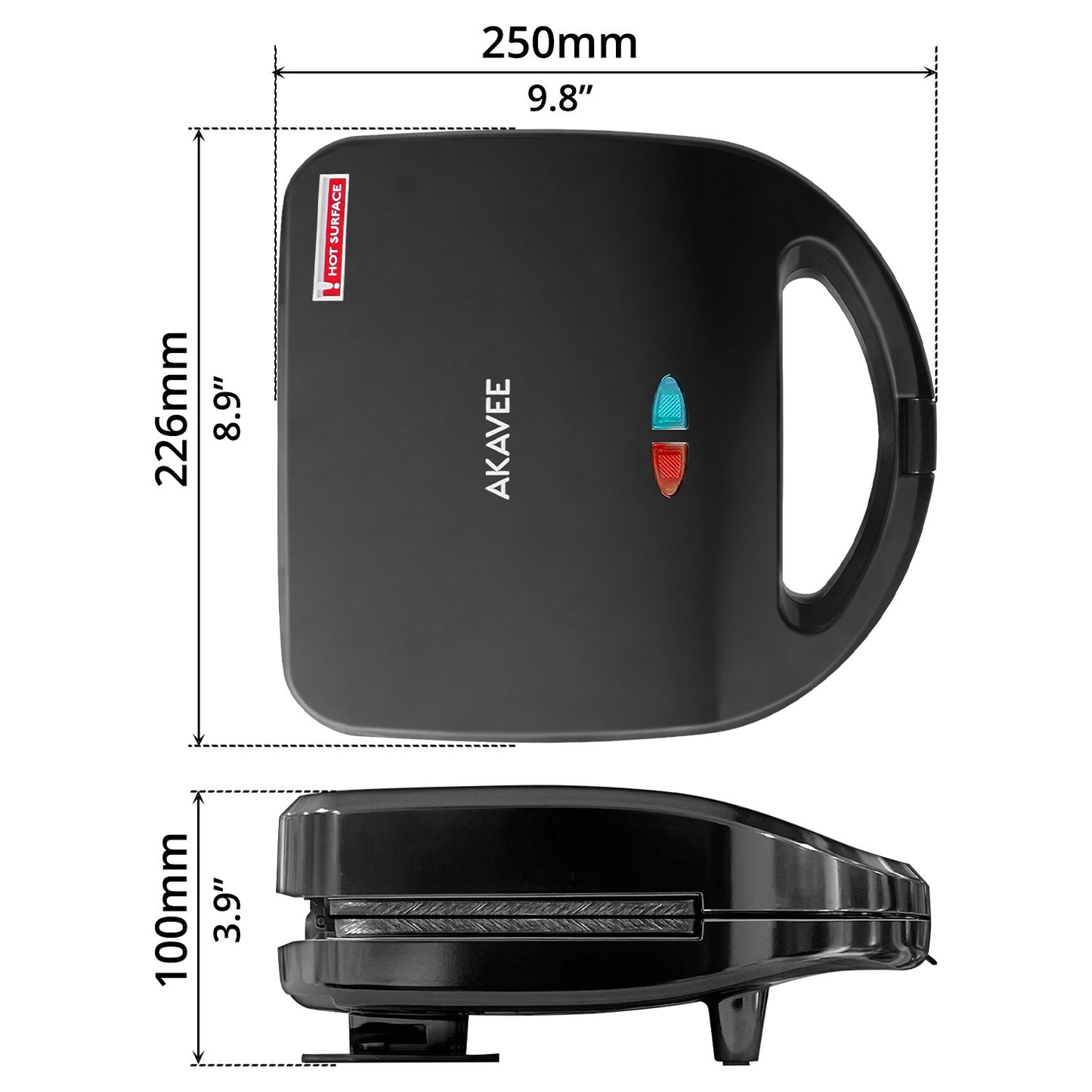 Sandwich Maker (2 in 1)
