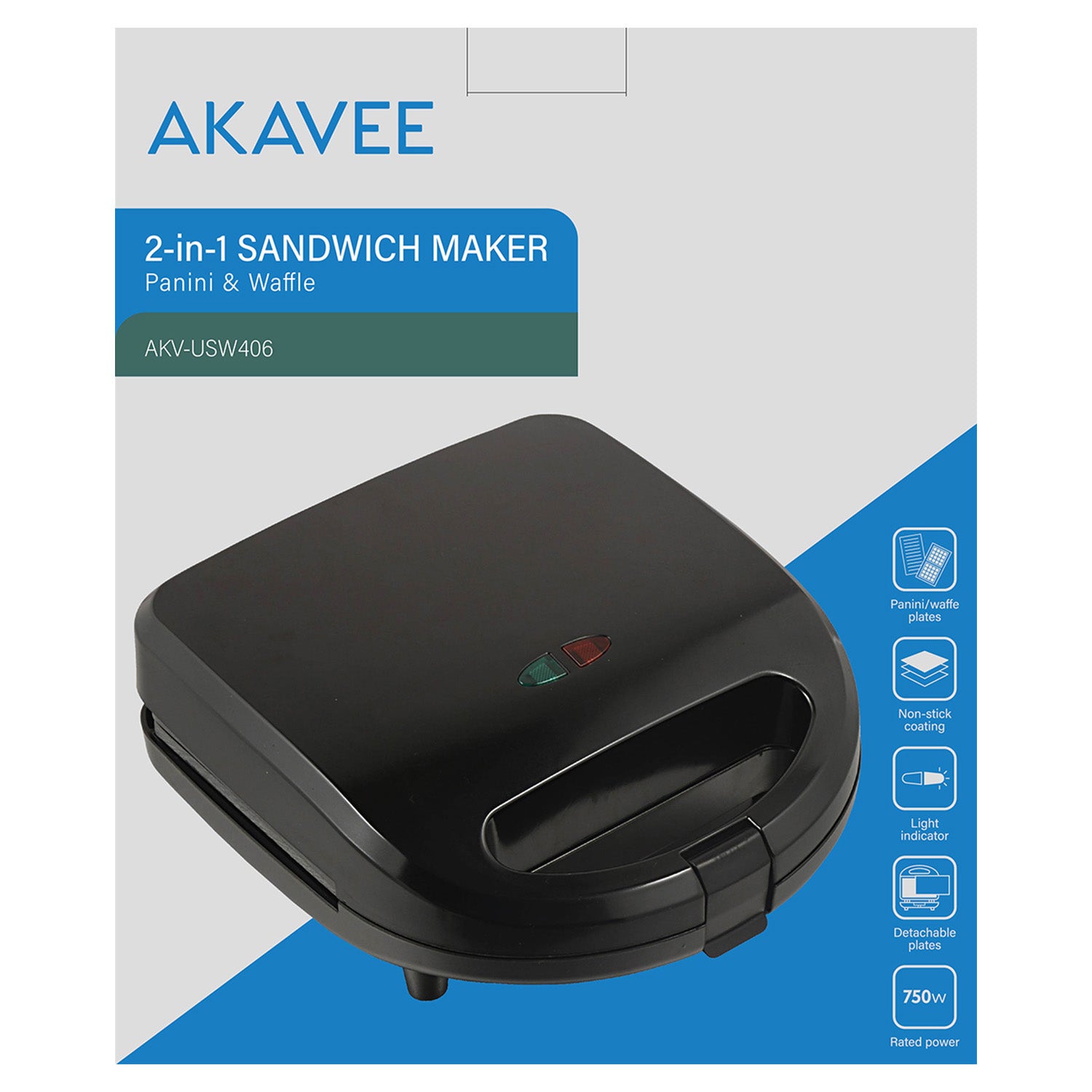 Sandwich Maker (2 in 1)
