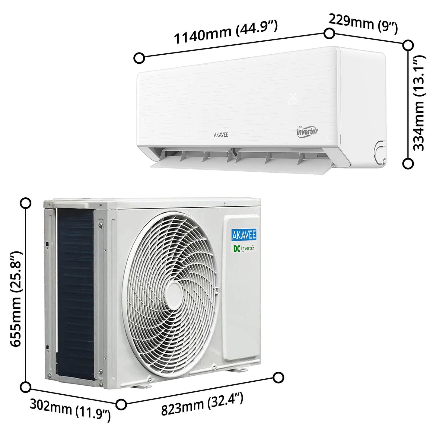 24000BTU Air Conditioner (Inverter)