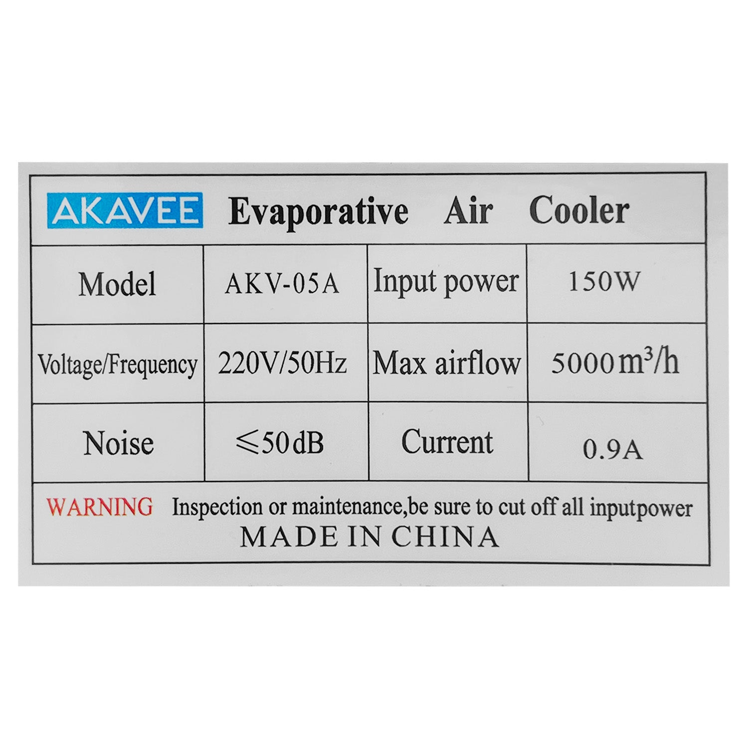 Air Cooler (45L)