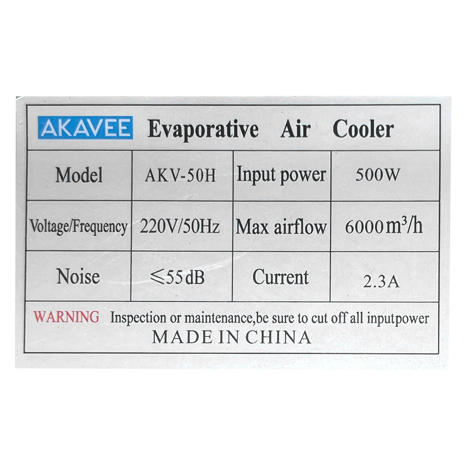 Air Cooler (50L)