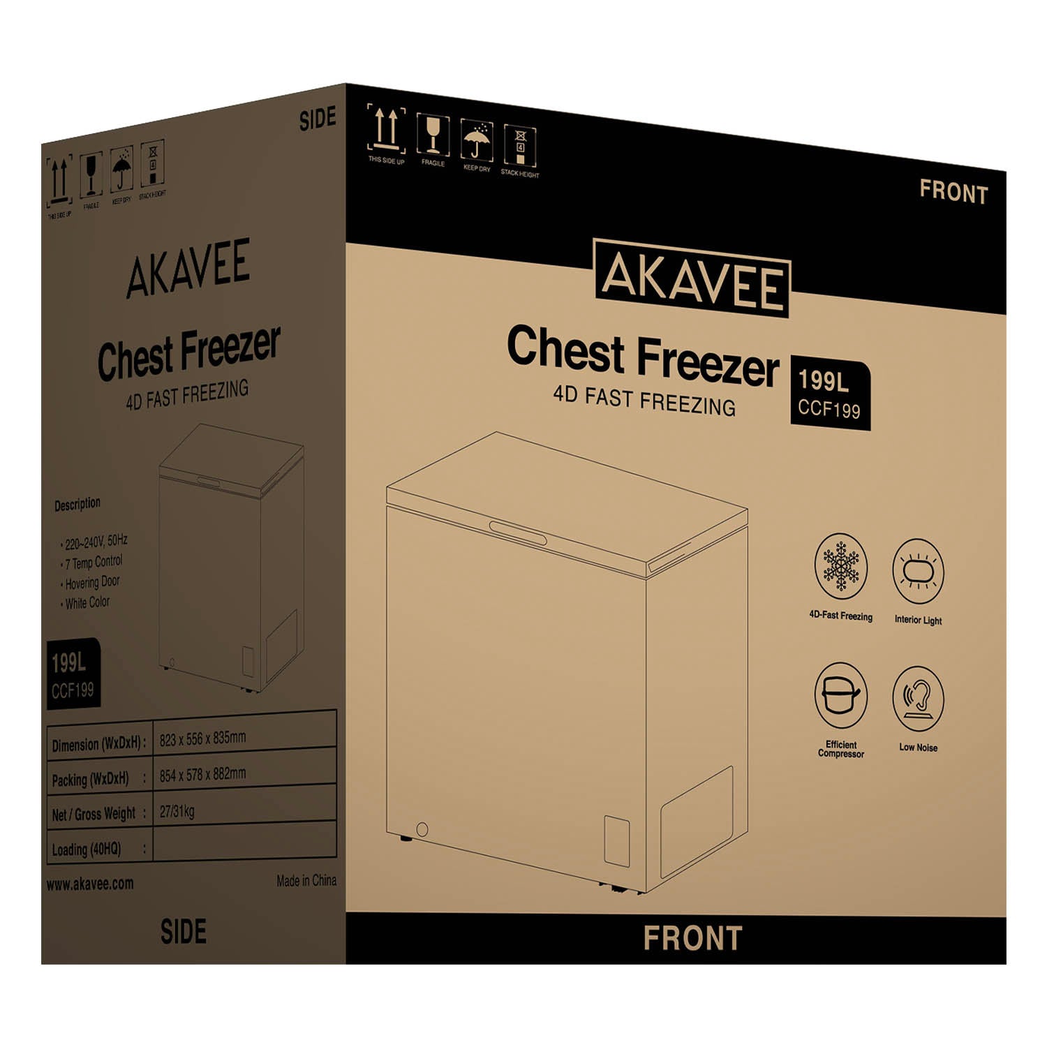Chest Freezer (199L