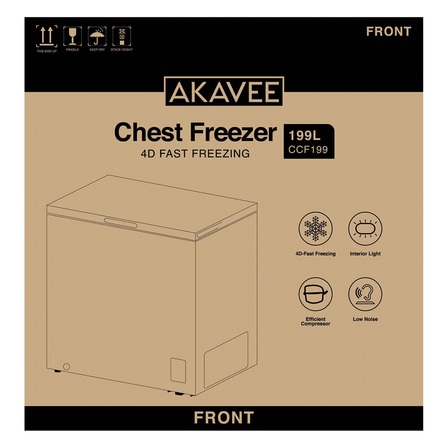 Chest Freezer (199L