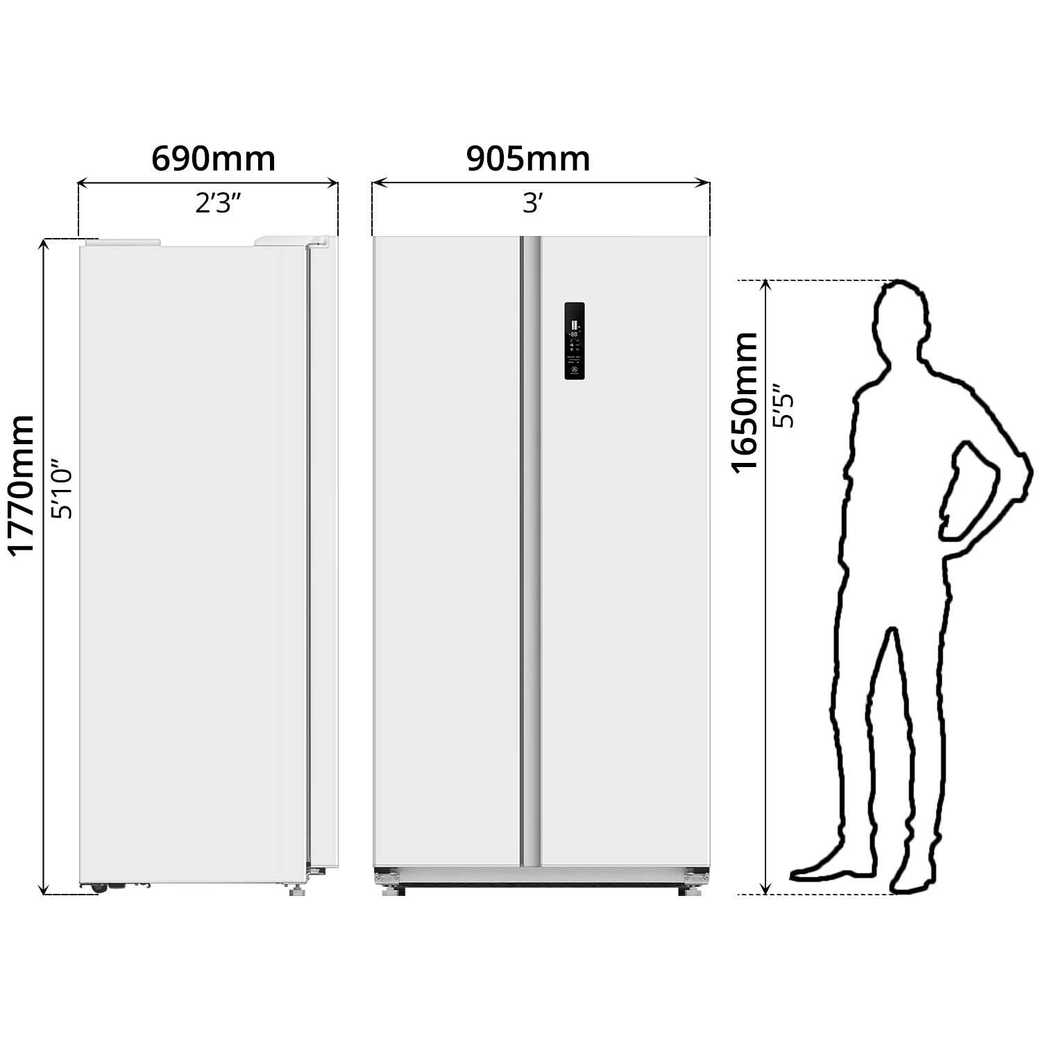 Refrigerator (562L)