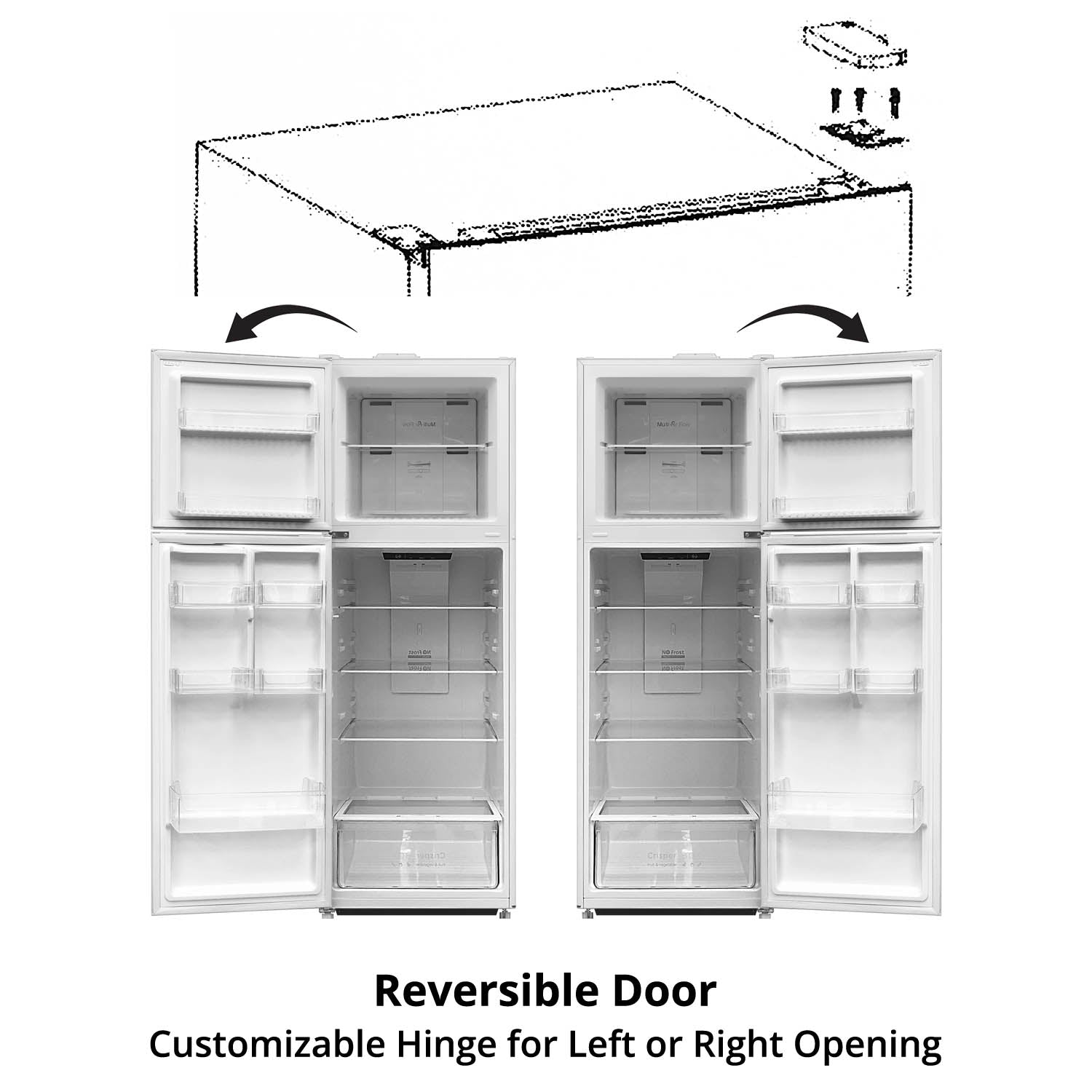 Refrigerator (348L)