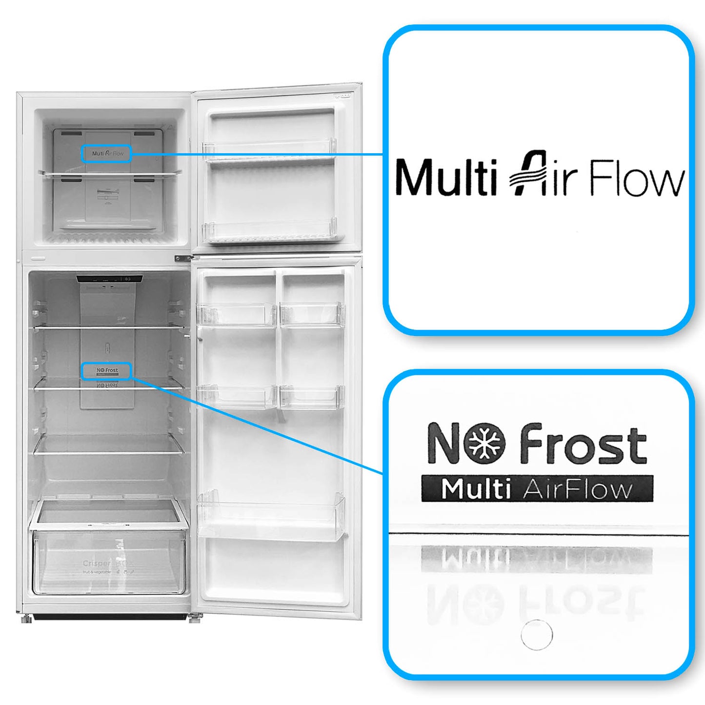 Refrigerator (348L)