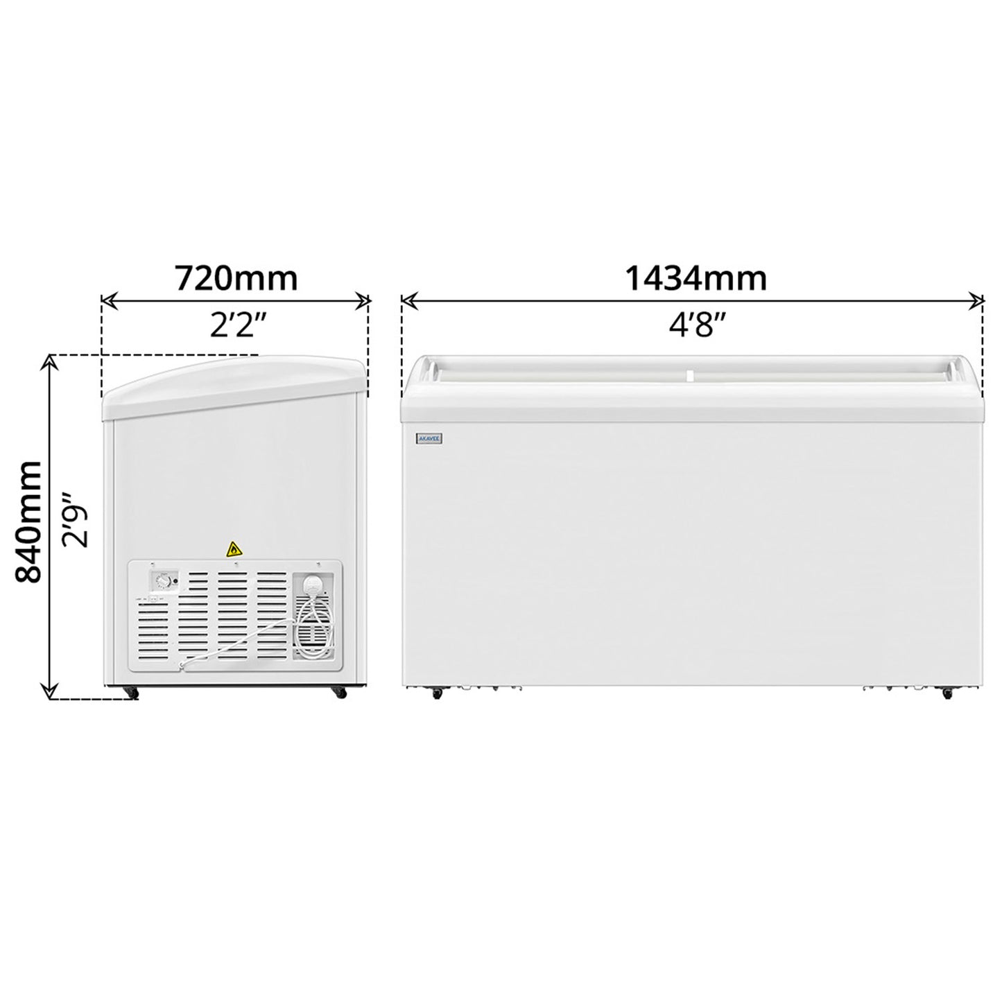 Chest Freezer (456L)
