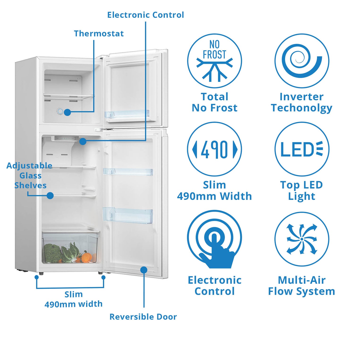 Refrigerator (190L) | Inverter