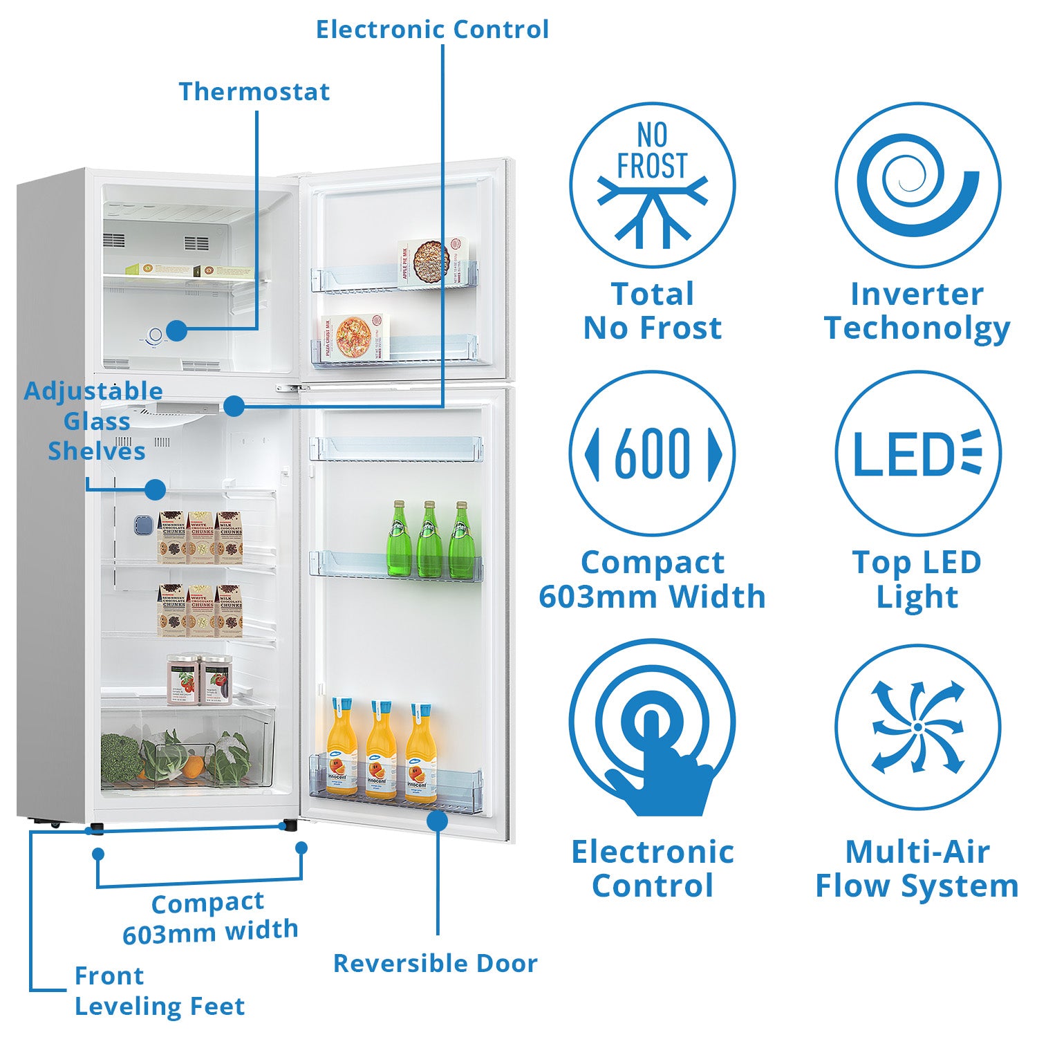 Refrigerator (332L) | Inverter