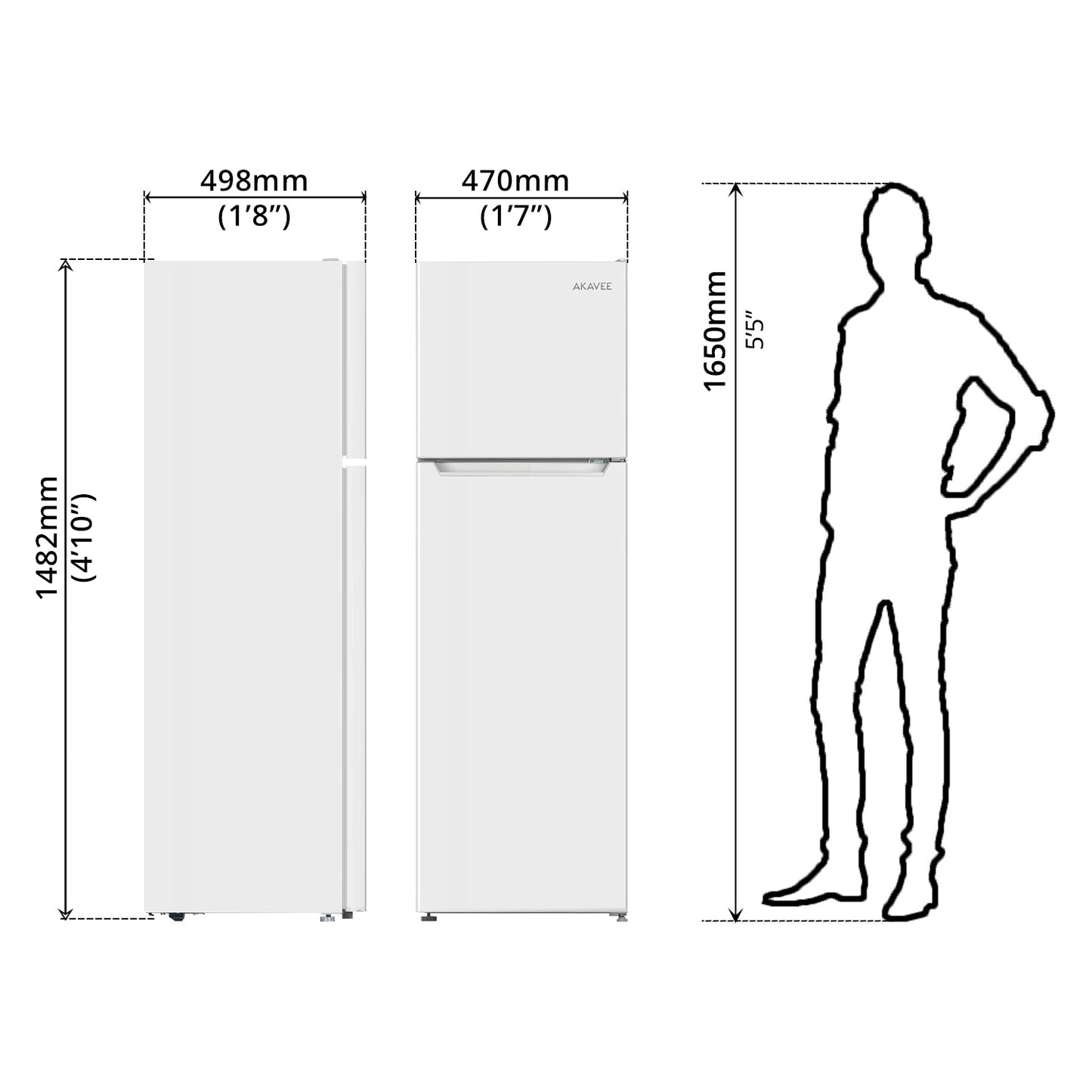 Refrigerator (170L)