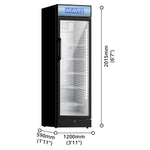 Upright Showcase (380L)