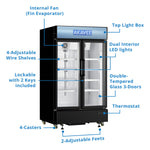 Upright Showcase (730L)