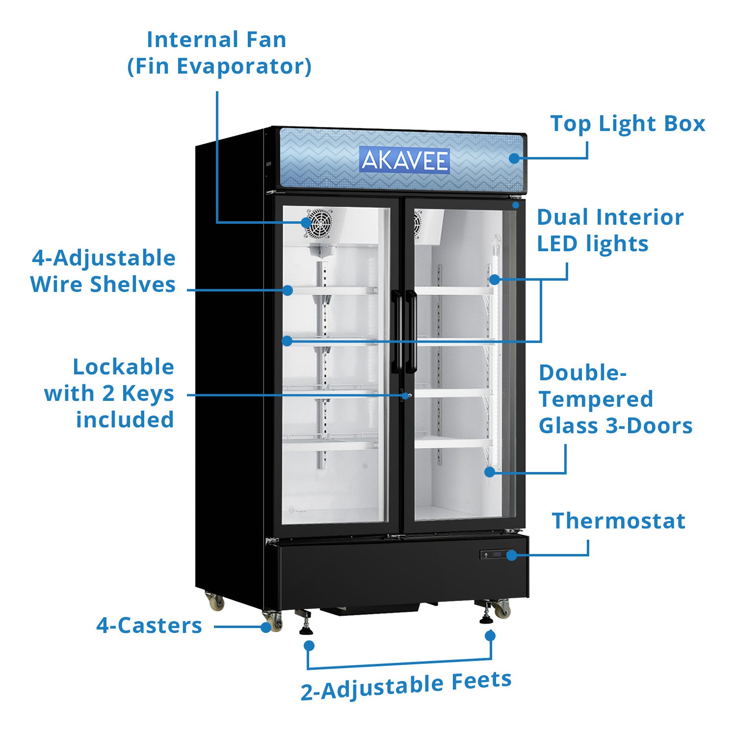 Upright Showcase (730L)