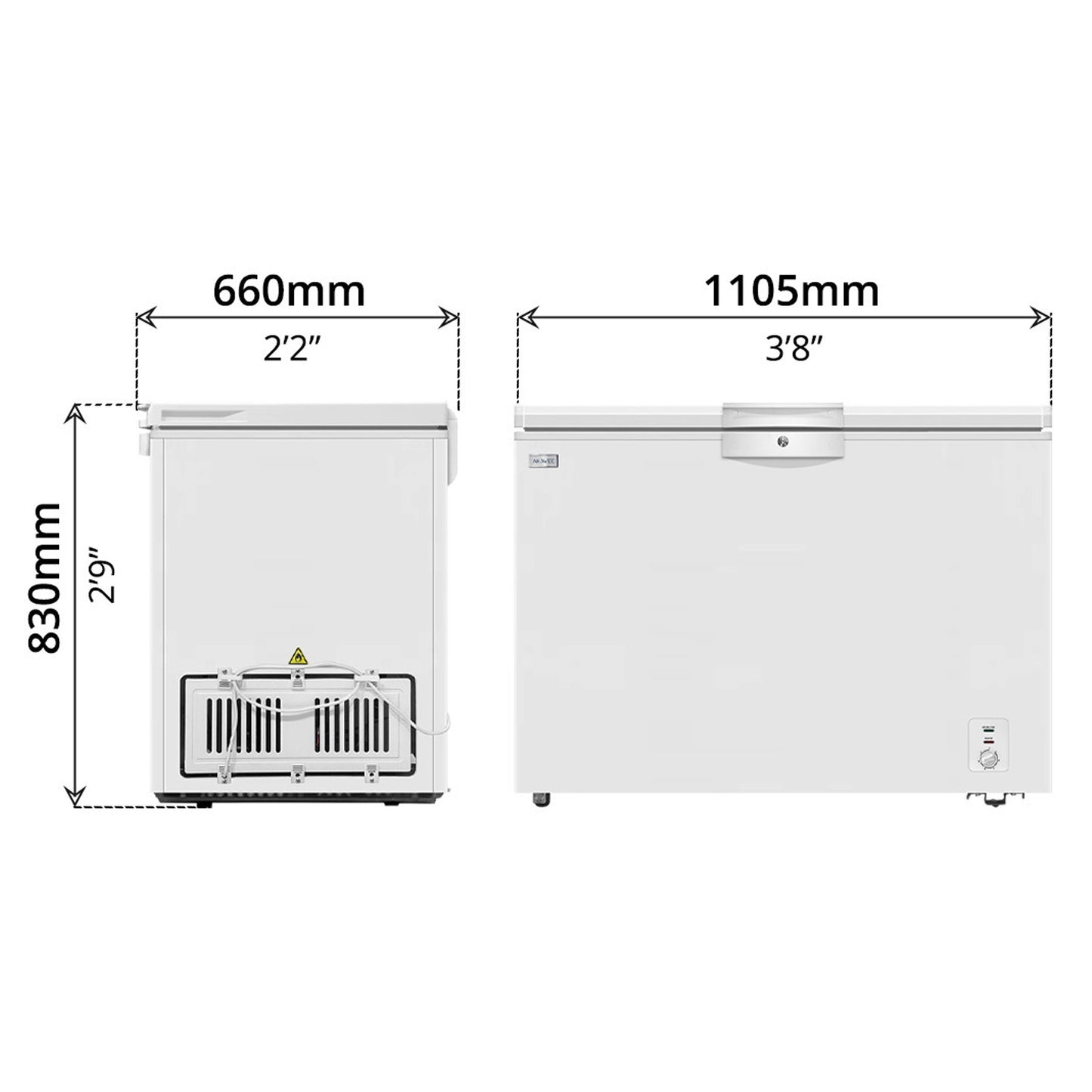 Chest Freezer (327L)